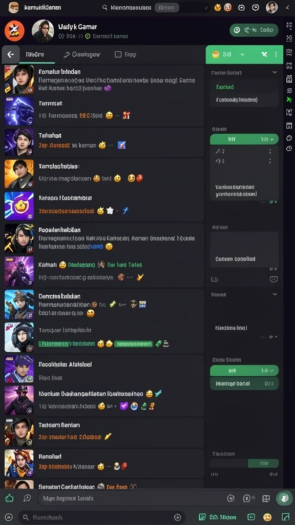 Mode permainan yang beragam dan menarik.