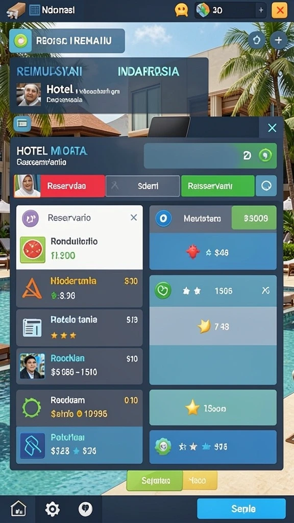 Screenshot menampilkan aksi seru dalam game.