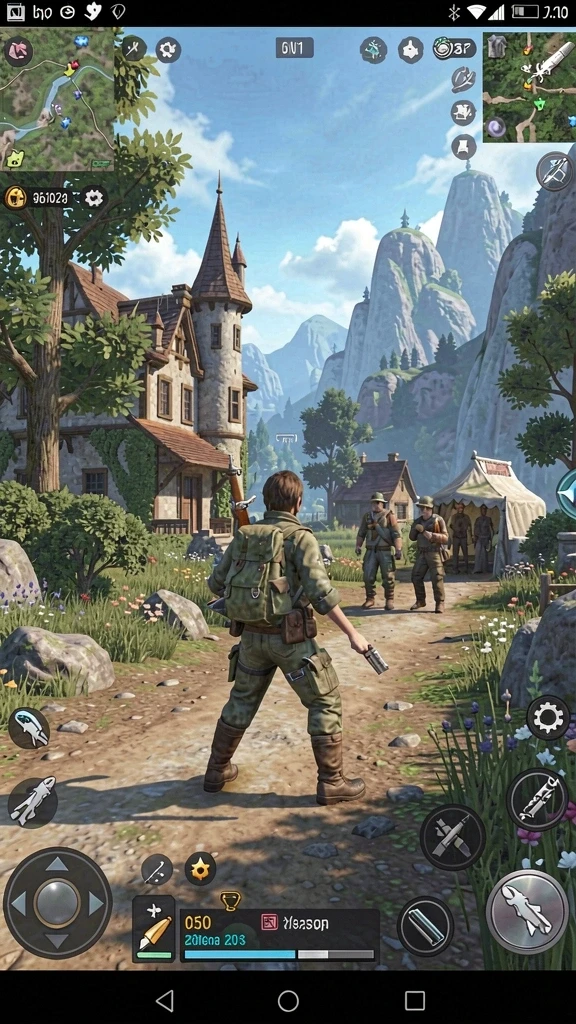 Tangkapan layar menampilkan pengalaman multiplayer yang seru.