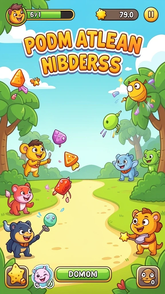 Gameplay yang seru dengan berbagai tantangan.