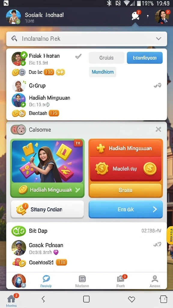 Menampilkan variasi permainan slot yang beragam.