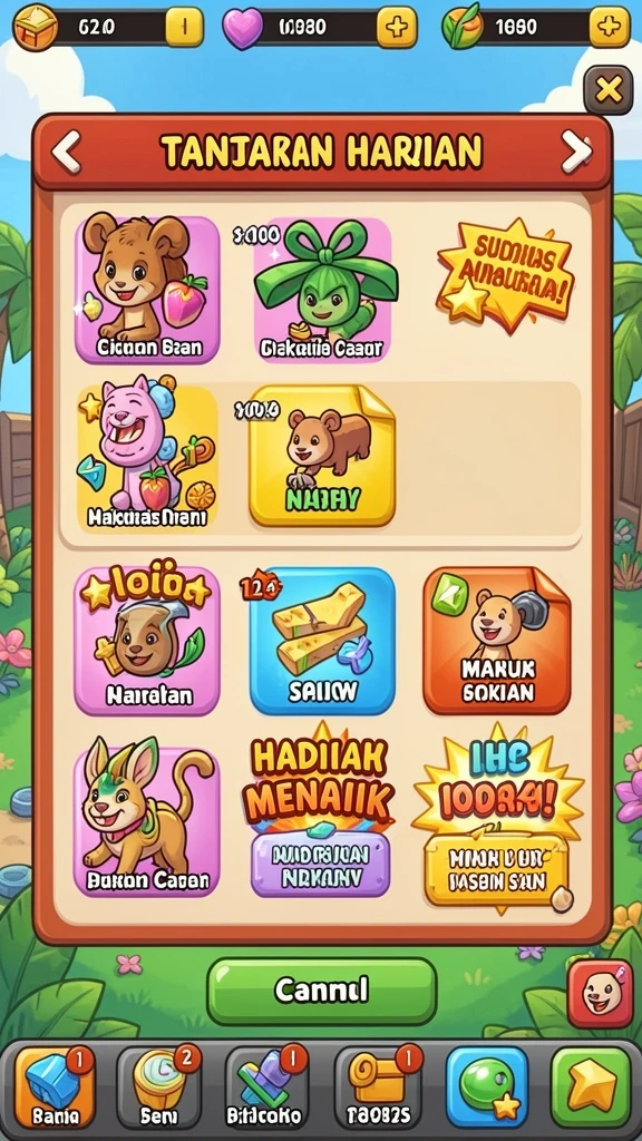 Antarmuka pengguna yang modern dan menarik.