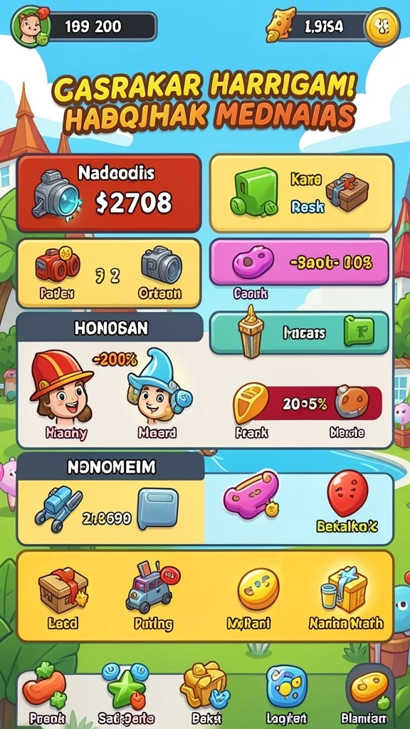 Beragam mode permainan untuk pengalaman lebih seru.
