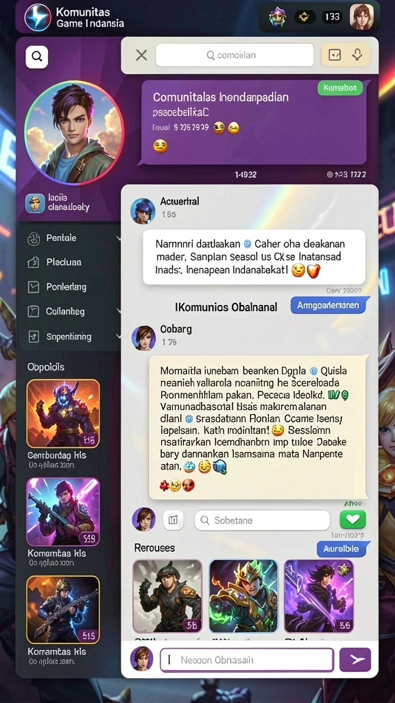 Tampilan antarmuka pengguna yang menarik dan intuitif.