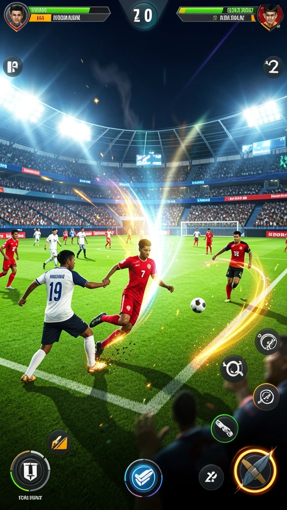 Mode multiplayer untuk bertanding dengan teman.
