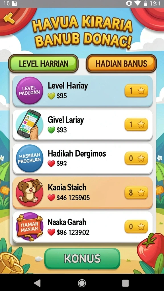Level yang penuh tantangan untuk meningkatkan keterampilan Anda.