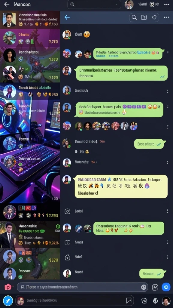 Karakter-karakter unik yang menambah keseruan permainan.