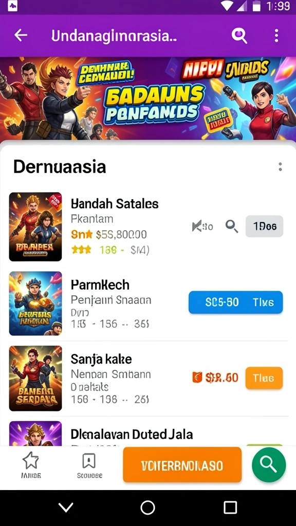 Antarmuka pengguna yang intuitif dan mudah digunakan.