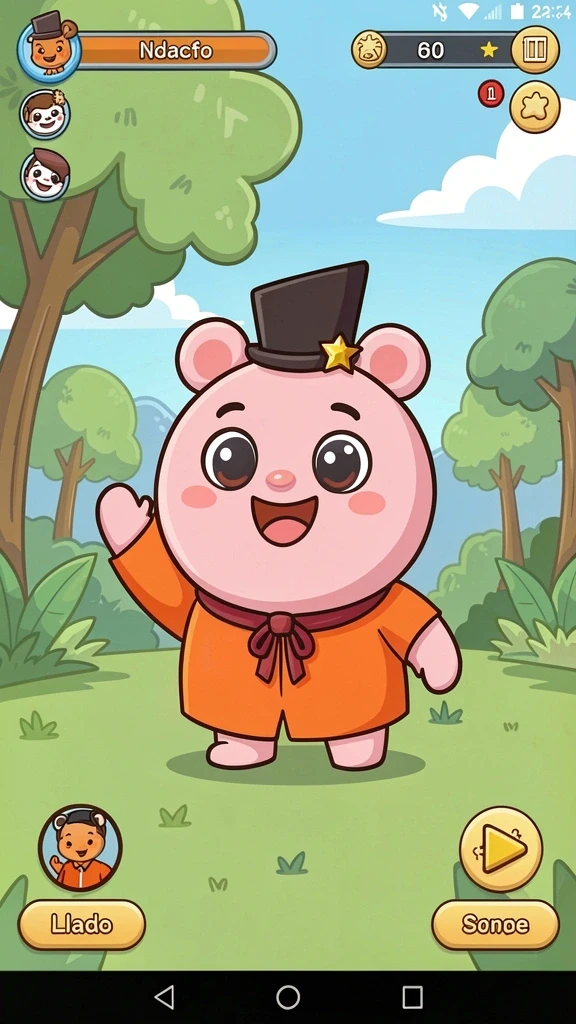 Tampilan grafis yang menakjubkan di dalam game.