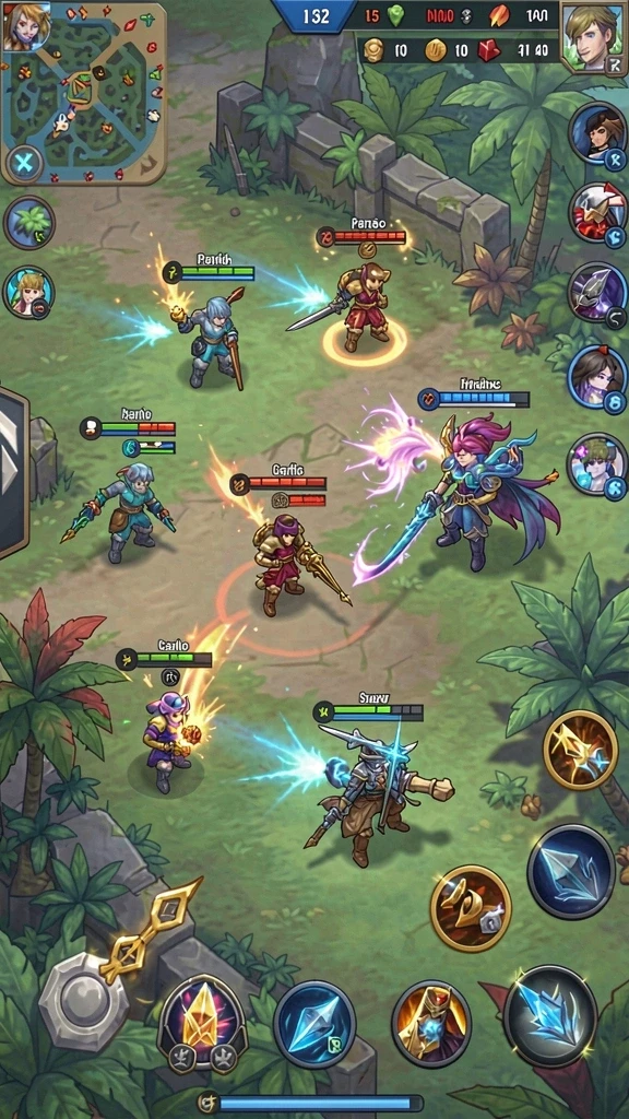 Gameplay menantang yang membuat adrenalin meningkat.