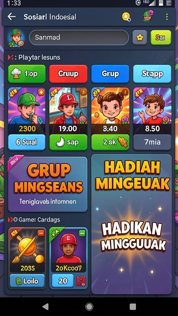 Tampilan antarmuka pengguna yang sederhana dan menarik.