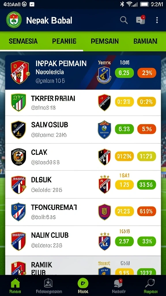 Screenshot menampilkan fitur sosial yang memungkinkan interaksi antara pemain.