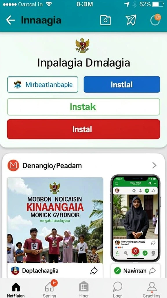Interaksi multiplayer dengan pemain lain dari seluruh Indonesia.