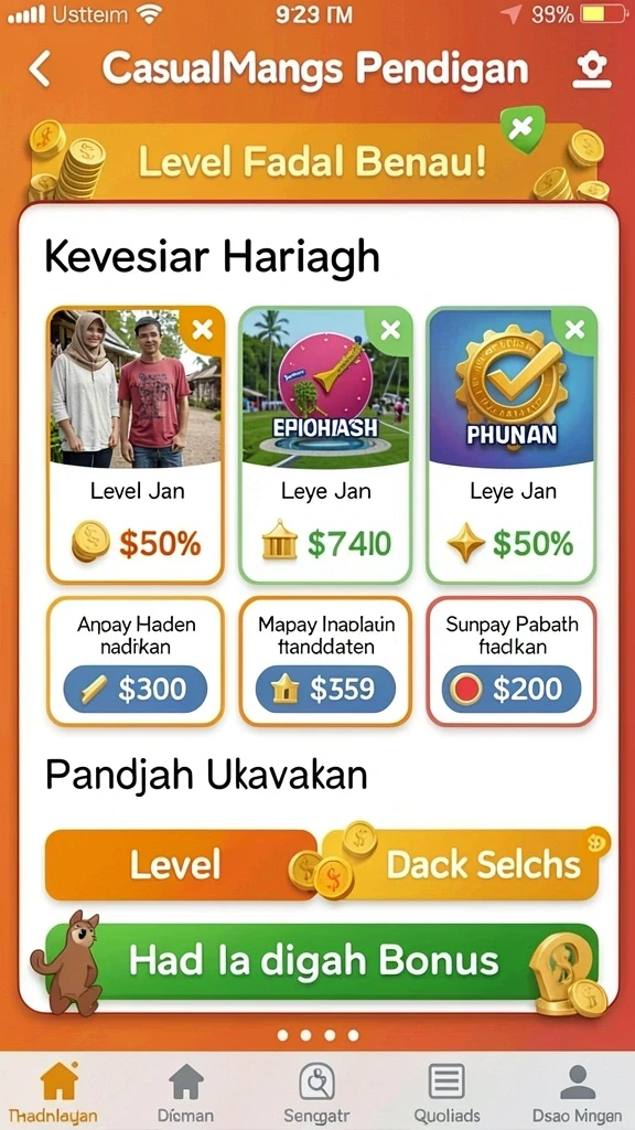 Karakter baru yang menarik dan penuh warna.