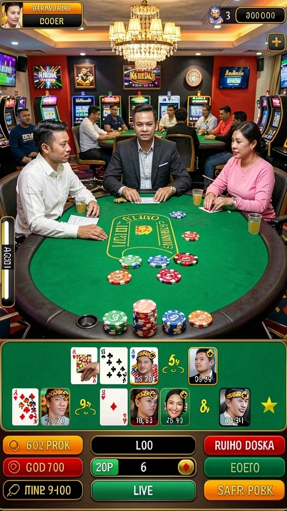 Fitur multiplayer yang memungkinkan permainan bersama teman.