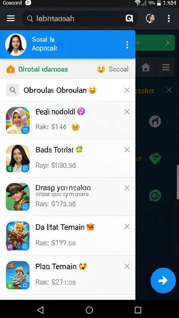 Beragam pilihan permainan untuk semua kalangan.