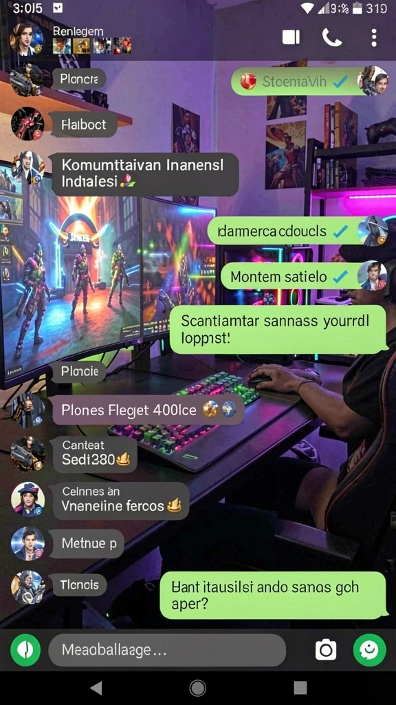 Pengalaman bermain yang seru dan kompetitif.