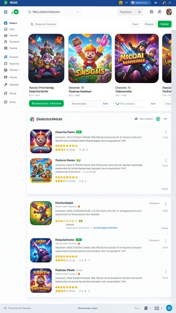 Screenshot dari fitur upgrade karakter yang menarik.