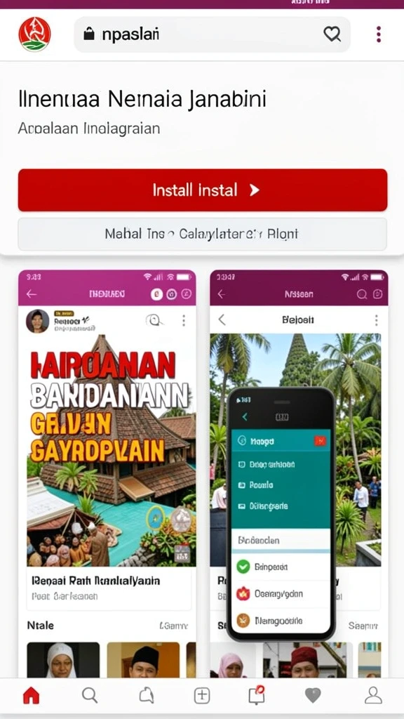 Tampilan antarmuka yang intuitif dan mudah digunakan.