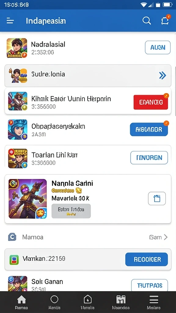 Karakter baru yang siap diangkat ke dalam petualangan.