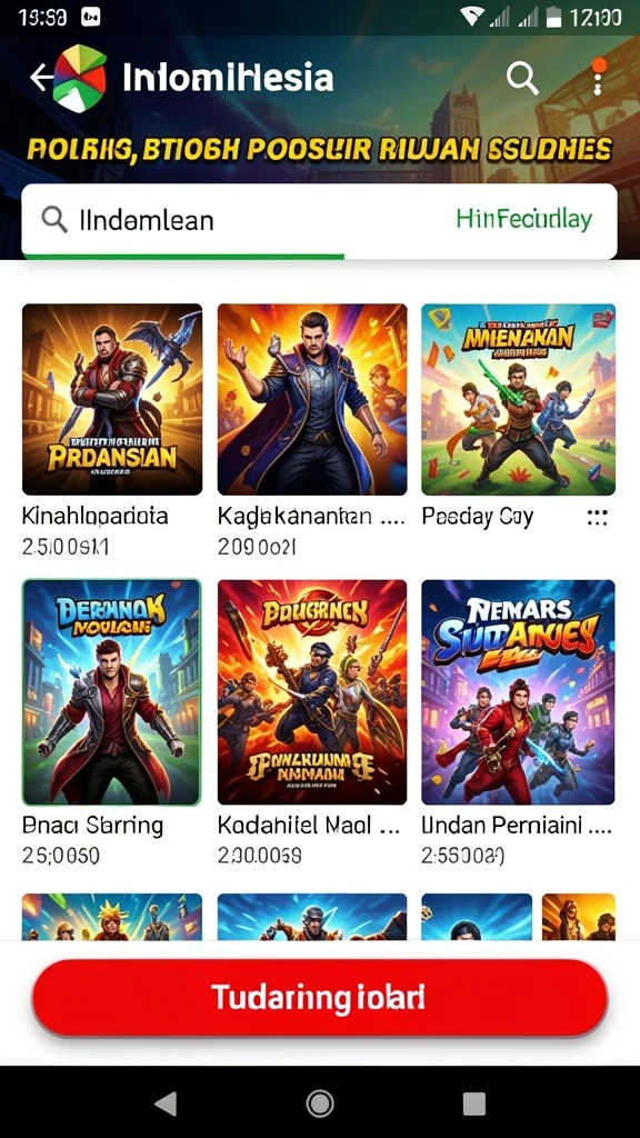Tampilan antarmuka yang menarik dan user-friendly.