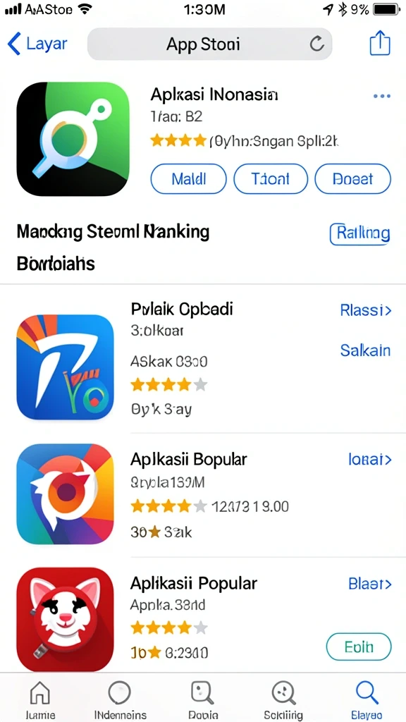 Tampilan antarmuka yang mudah digunakan.