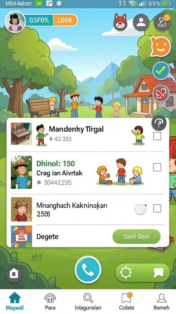 Mode permainan yang beragam dan menantang.