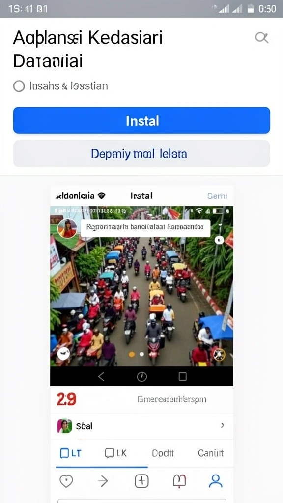 Tangkapan layar menampilkan aksi mendebarkan di level pertama.