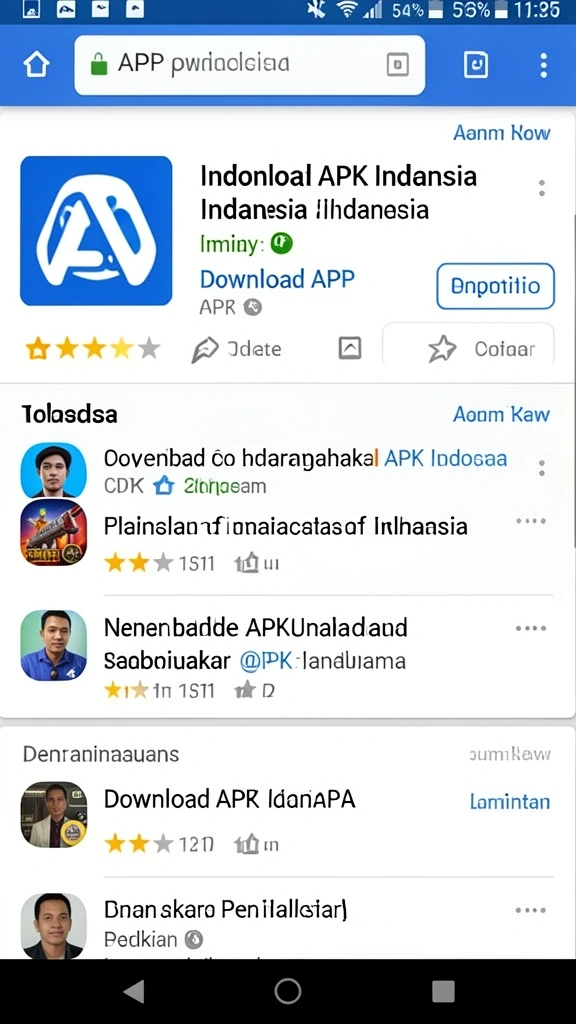 Tangkapan layar memperlihatkan karakter unik yang bisa digunakan.
