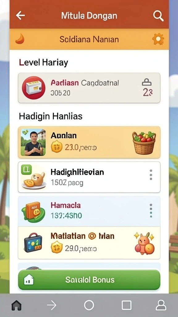 Mode permainan yang beragam dan menantang.